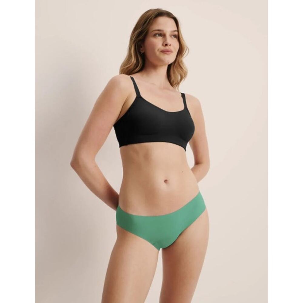 Knix Essential No-Show Bikini Set of 2 Pistachio & Tidepool Size Medium‎ NWT